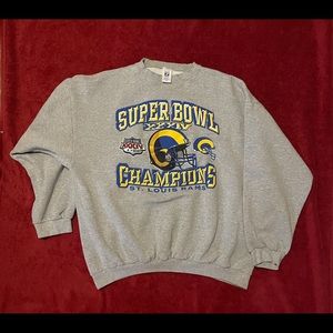 Super Bowl XXXIL sweatshirt 2XL - St.Louis Rams